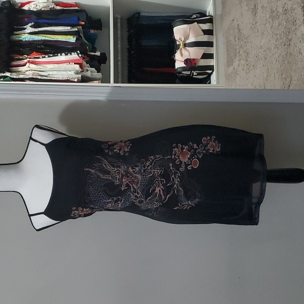 Shein dragon dress in sz large